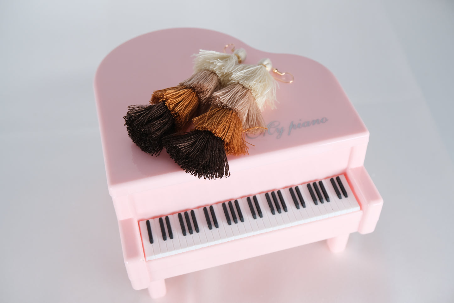 Handmade Macrame Tassel Fringe Earrings