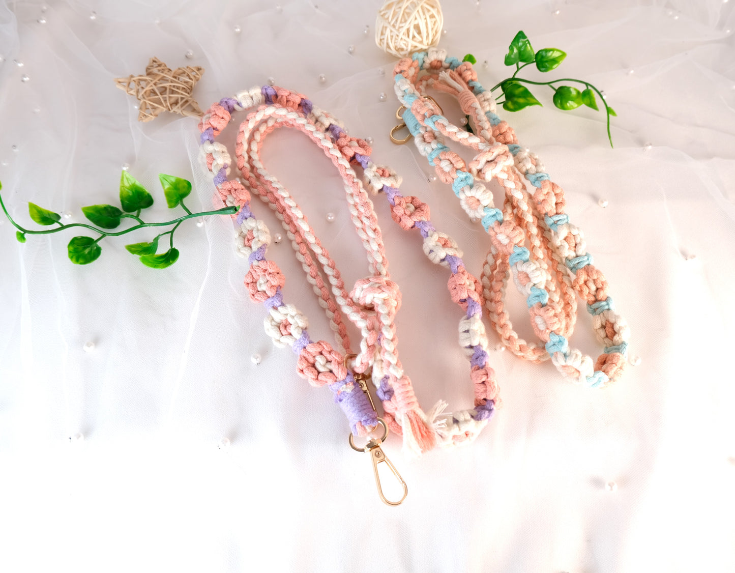 Handmade Adjustable Daisy Crossbody Crochet Strap β Boho Shoulder Strap, Bag Accessory