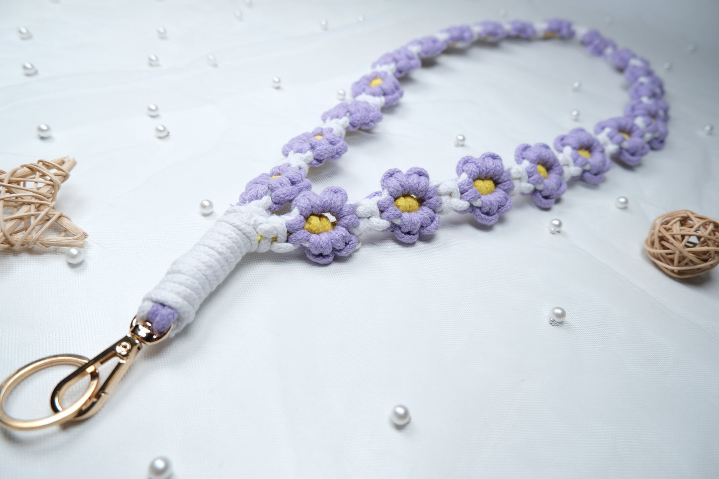 Handmade Macrame Phone Strap Macrame Necklace