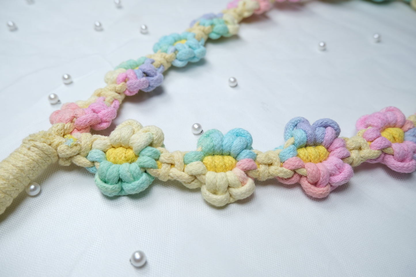 Handmade Macrame Gradient Phone Strap โ Neck Strap